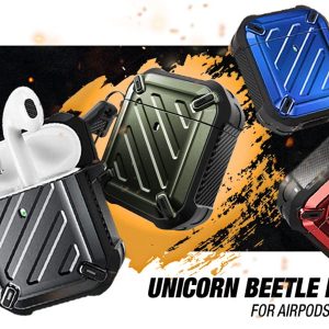 Supcase Unicorn Beetle Pro Apple AirPods tartó több féle színben