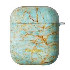 Kingxbar Marble AirPods szilikon tartó márvány (zöld)