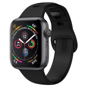 Spigen Air Fit Band Apple Watch óraszíj (fekete)
