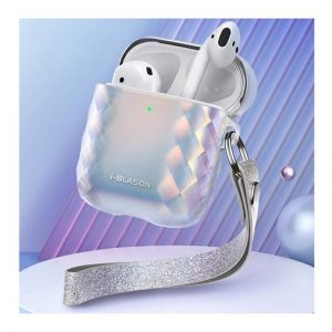 Supcase / i-Blason AirPods Gems tartó (ezüst)