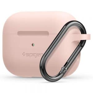 Spigen Silicone Fit AirPods Pro tartó (rózsaszín)