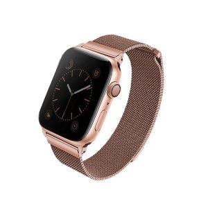 Uniq Dante Apple Watch milánói fém szíj (rose gold)