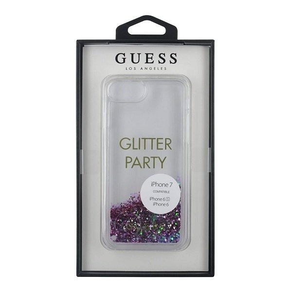 iTok webáruház - Guess Guess Liquid Glitter Party iPhone 6/6s/7/8/SE 2020 telefontok (lila) 3 Guess Liquid Glitter Party iPhone 6/6s/7/8/SE 2020 telefontok (lila) - Image 3