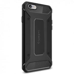 Spigen Rugged Armor iPhone 6/6s tok (fekete)