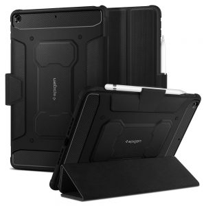 Spigen Rugged Armor “Pro” iPad 10.2″ ütésálló tok (fekete)
