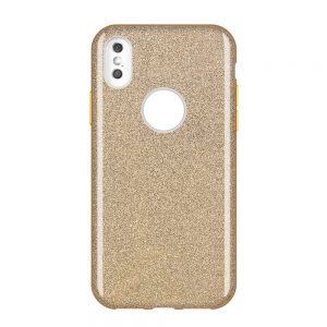 Wozinsky Glitter Shining tok iPhone Xs Max (arany)