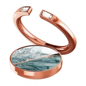 Spigen Cyrill Shine Ring telefontartó gyűrű (rózsaszín márvány)