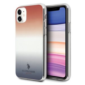US Polo Gradient Collection iPhone 11 színátmenetes telefontok (kék-piros)