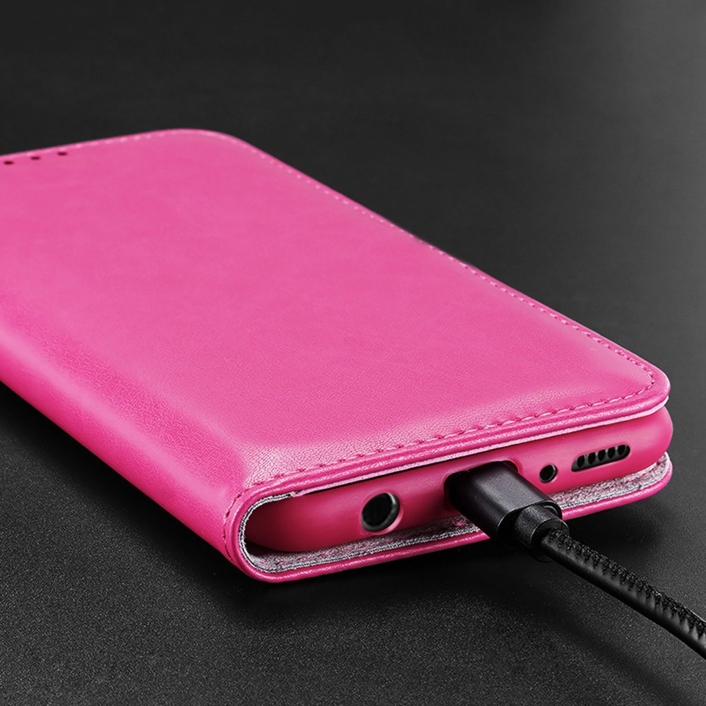 Dux Ducis Kado oldalranyíló műbőr Samsung Galaxy A70 telefontok (rózsaszín) - Image 8