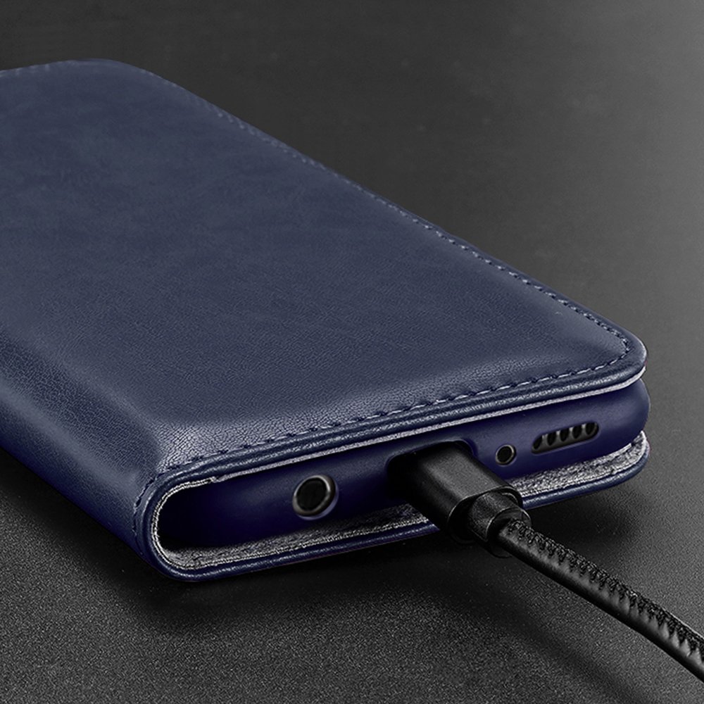 Dux Ducis Kado oldalranyíló műbőr Samsung Galaxy A70 telefontok (kék) - Image 8