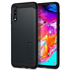 Spigen Slim Armor Samsung Galaxy A70 tok (szürke)