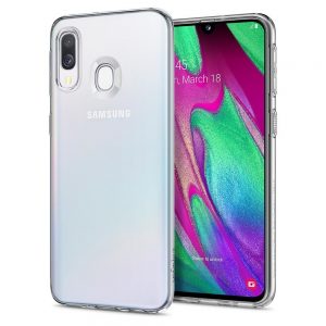 Spigen Liquid Crystal Samsung Galaxy A40 tok (átlátszó)