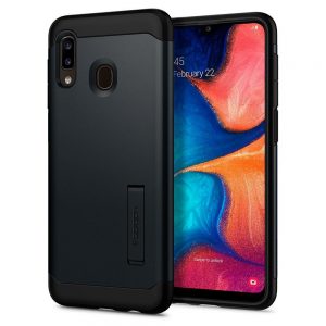 Spigen Slim Armor Samsung Galaxy A40 tok (szürke)