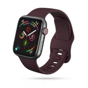 Tech-Protect Iconband 2 Apple Watch szíj (bordó)