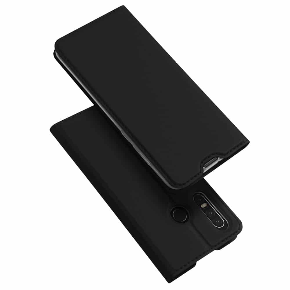 Dux Ducis Skin Pro nyitható Huawei P30 telefontok (fekete)