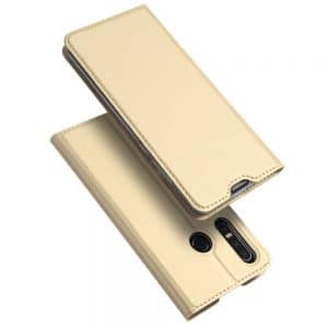 Dux Ducis Skin Pro nyitható Huawei P30 Lite telefontok (arany)