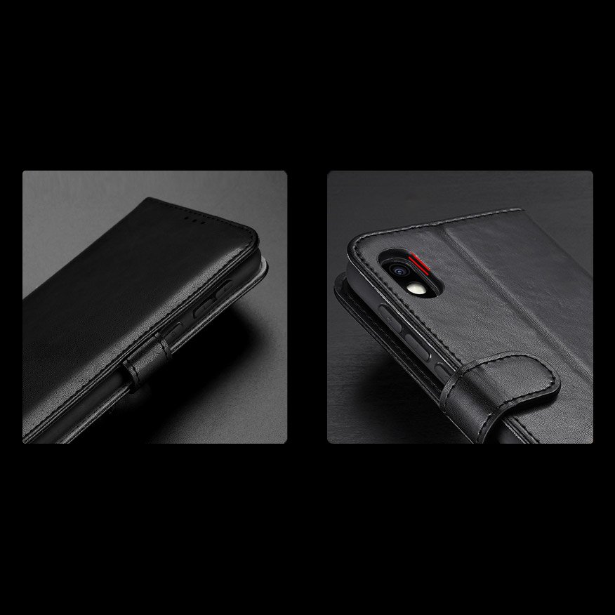 Dux Ducis Kado oldalranyíló műbőr Samsung Galaxy A10 telefontok (rózsaszín) - Image 17