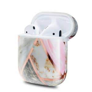 Tech-Protect Marble AirPods tartó (rózsaszín márvány)