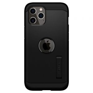 Spigen Tough Armor iPhone 12 / iPhone 12 Pro tok (fekete)