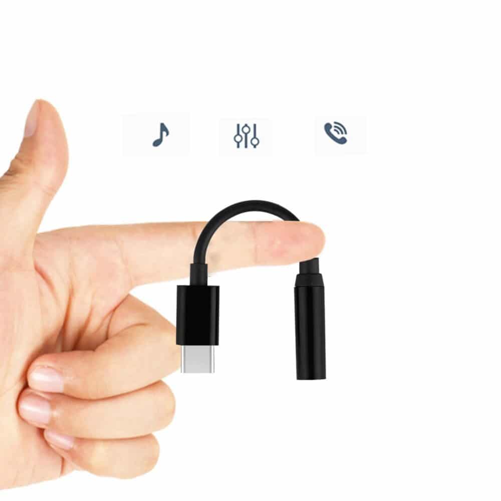 3,5mm jack USB Type C átalakító adapter kábel - Image 6