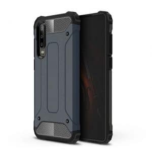 Hybrid Armor Case Tough Rugged Huawei P30 telefontok (kék)