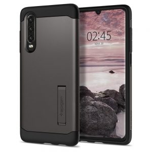 Spigen Slim Armor Huawei P30 tok (szürke)