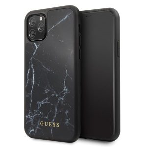 Guess Marble iPhone 11 Pro telefontok (fekete)
