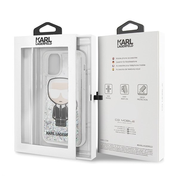 iTok webáruház - Karl Lagerfeld Karl Lagerfeld Glitter Iridescent Karl iPhone 11 Pro telefontok (átlátszó) 7 Karl Lagerfeld Glitter Iridescent Karl iPhone 11 Pro telefontok (átlátszó) - Image 7