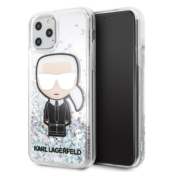 iTok webáruház - Karl Lagerfeld Karl Lagerfeld Glitter Iridescent Karl iPhone 11 Pro telefontok (átlátszó) 1 Karl Lagerfeld Glitter Iridescent Karl iPhone 11 Pro telefontok (átlátszó)