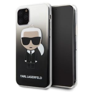 Karl Lagerfeld Gradient Ikonik Karl iPhone 11 Pro telefontok (fekete)