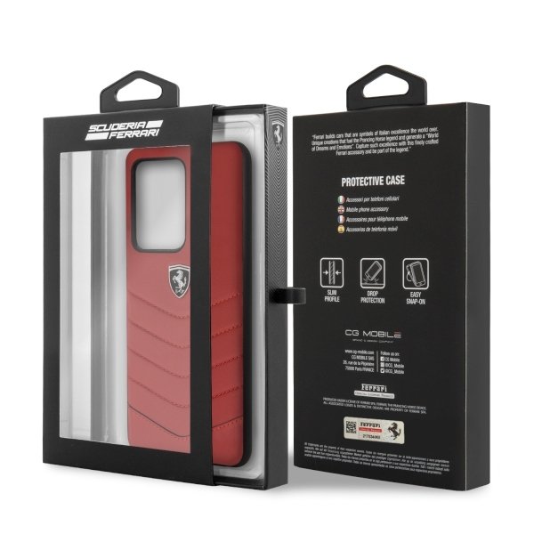 Ferrari Heritage Quilted telefontok Samsung Galaxy S20 Ultra (piros) - Image 7
