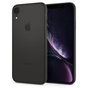 Spigen Air Skin iPhone Xr tok (fekete)