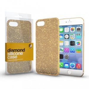 Xprotector Diamond iPhone 7/8/SE 2020 szilikon tok (arany)
