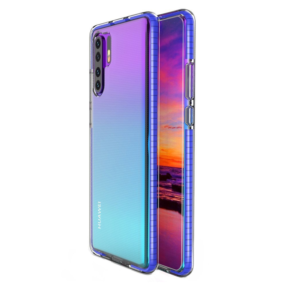 Spring Case átlátszó tok színes kerettel Huawei P30 Pro (többféle színben) - Image 10