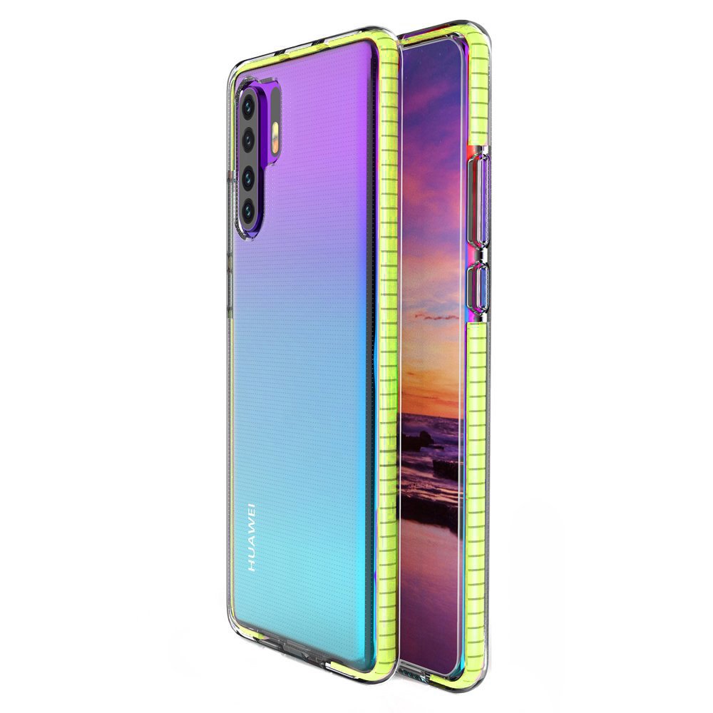 Spring Case átlátszó tok színes kerettel Huawei P30 Pro (többféle színben) - Image 11