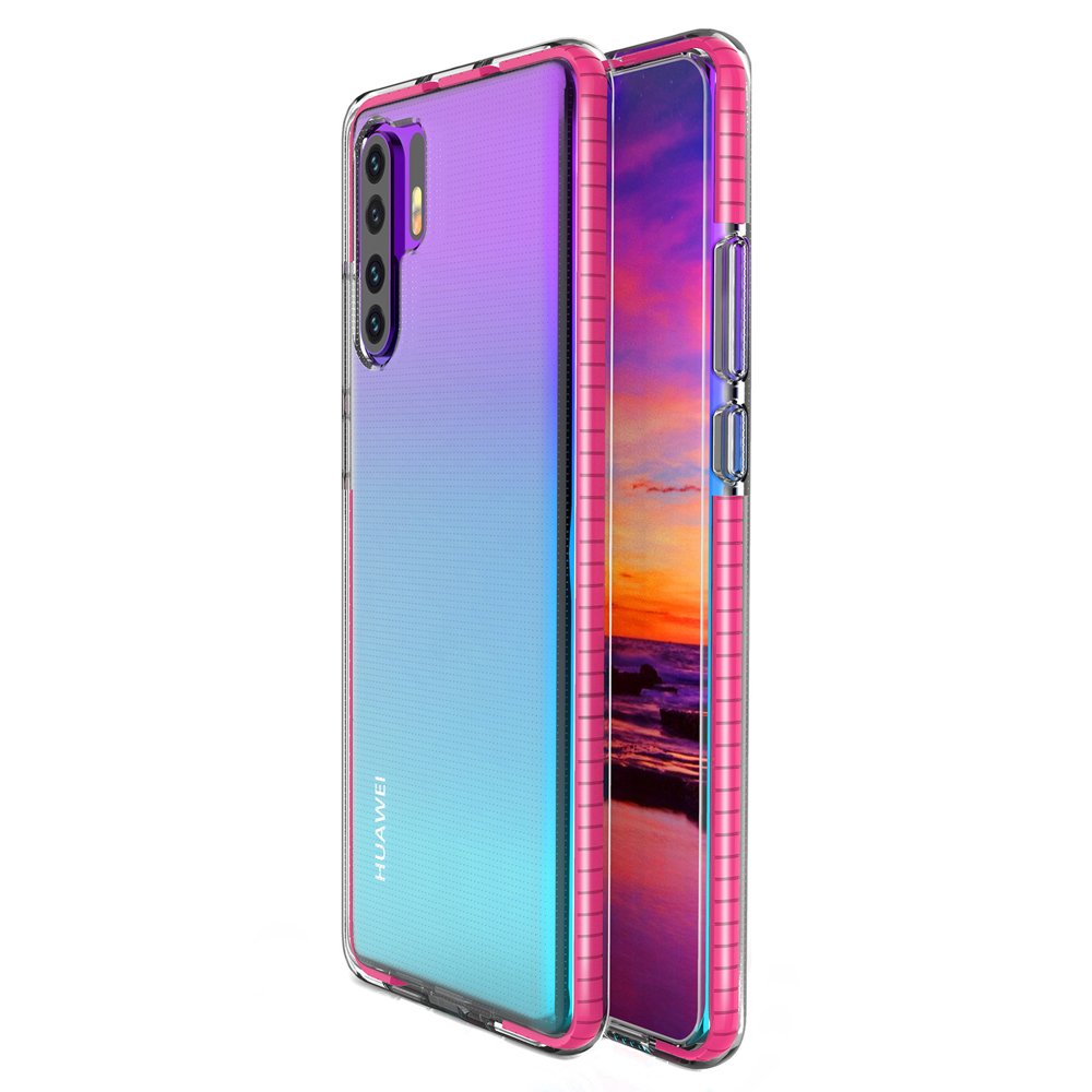 Spring Case átlátszó tok színes kerettel Huawei P30 Pro (többféle színben) - Image 6