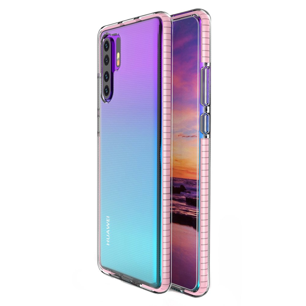 Spring Case átlátszó tok színes kerettel Huawei P30 Pro (többféle színben) - Image 7