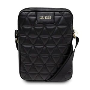 Guess Quilted 10″ tablet tartó táska (fekete)