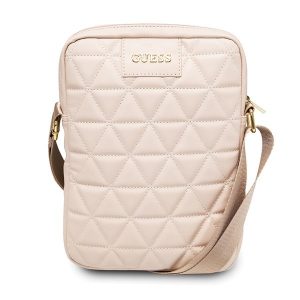 Guess Quilted 10″ tablet tartó táska (rózsaszín)