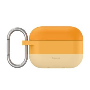 Baseus Cloud Hook Silica Gel AirPods Pro szilikon tartó (sárga)