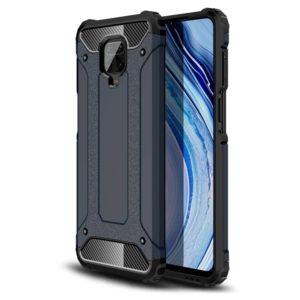 Hybrid Armor Case Tough Rugged Xiaomi Redmi Note 9 / Redmi 10X 4G telefontok (kék)