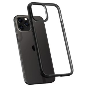 Spigen Ultra Hybrid iPhone 13 Pro Max tok Frost Black (átlátszó-fekete)