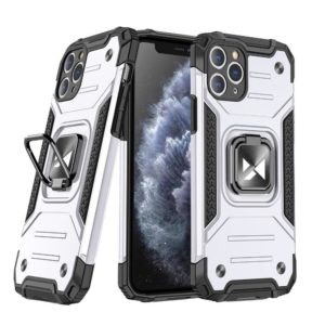 Wozinsky Ring Armor Case Kickstand Tough Rugged Samsung Galaxy A71 (ezüst)