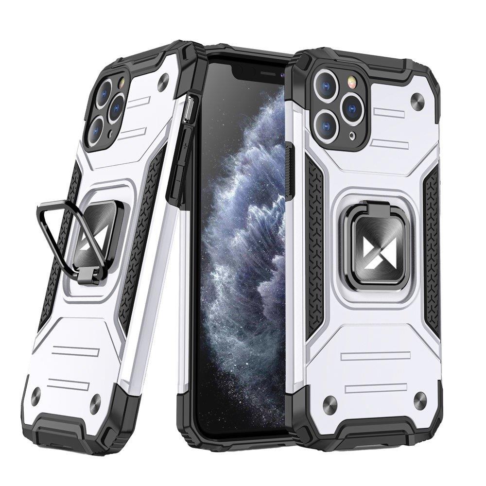 iTok webáruház - Wozinsky Wozinsky Ring Armor Case Kickstand Tough Rugged Samsung Galaxy A71 (ezüst) 1 Wozinsky Ring Armor Case Kickstand Tough Rugged Samsung Galaxy A71 (ezüst)