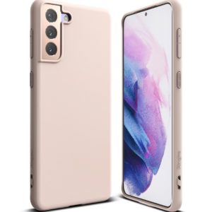 Ringke Air S Ultra-Thin Cover Gel TPU Case Samsung Galaxy S21 5G (rózsaszín)