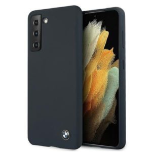 BMW Silicone Signature Samsung Galaxy S21 5G telefontok (sötétkék)