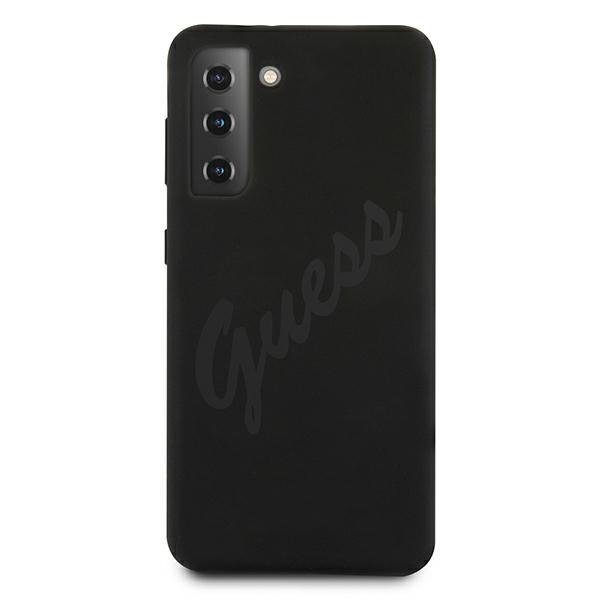 Guess Script Vintage Samsung Galaxy S21 5G tok (fekete) - Image 3