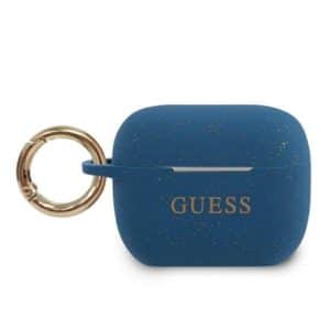 Guess Silicone Glitter AirPods Pro tok GUACAPSILGLBL (kék)
