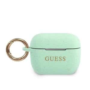 Guess Silicone Glitter AirPods Pro tok GUACAPSILGLGN (világoszöld)