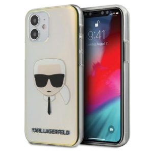 Karl Lagerfeld Iridescent Karl’s Head iPhone 12 mini telefontok (multicolor)